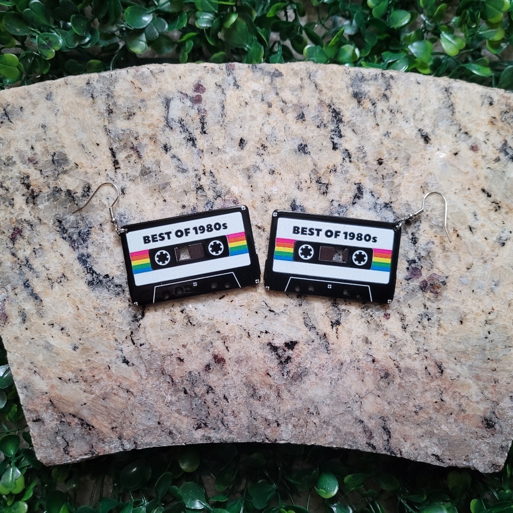 Casette Earrings Retro✨️ - Picture 4 of 8